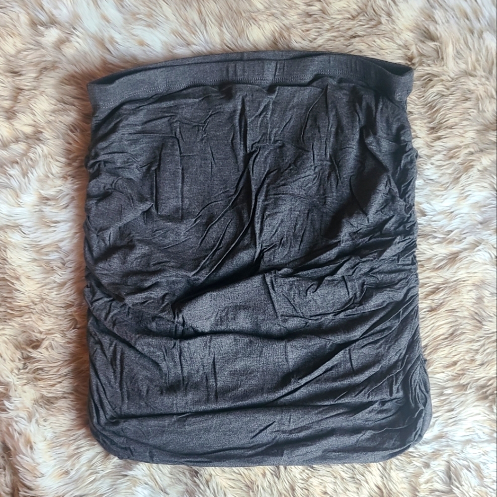 Azules mini skirt. Size XL. Gray.